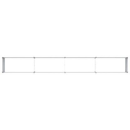 Garden Raised Bed Light Brown 320 x 40 x 45 cm Galvanised Steel