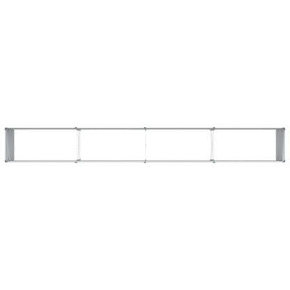 Garden Raised Bed Light Brown 320 x 40 x 77 cm Galvanised Steel