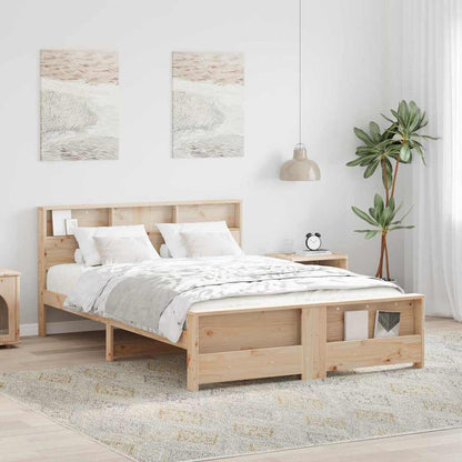 Bed Frame with Headboard Brown 160 x 200 cm Engineered Wood