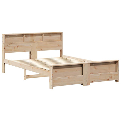Bed Frame with Headboard Brown 160 x 200 cm Engineered Wood