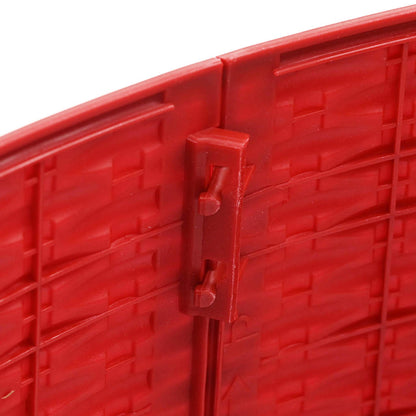 ChristmasTreeSkirt Red Ø 65 x 24 cm Plastic