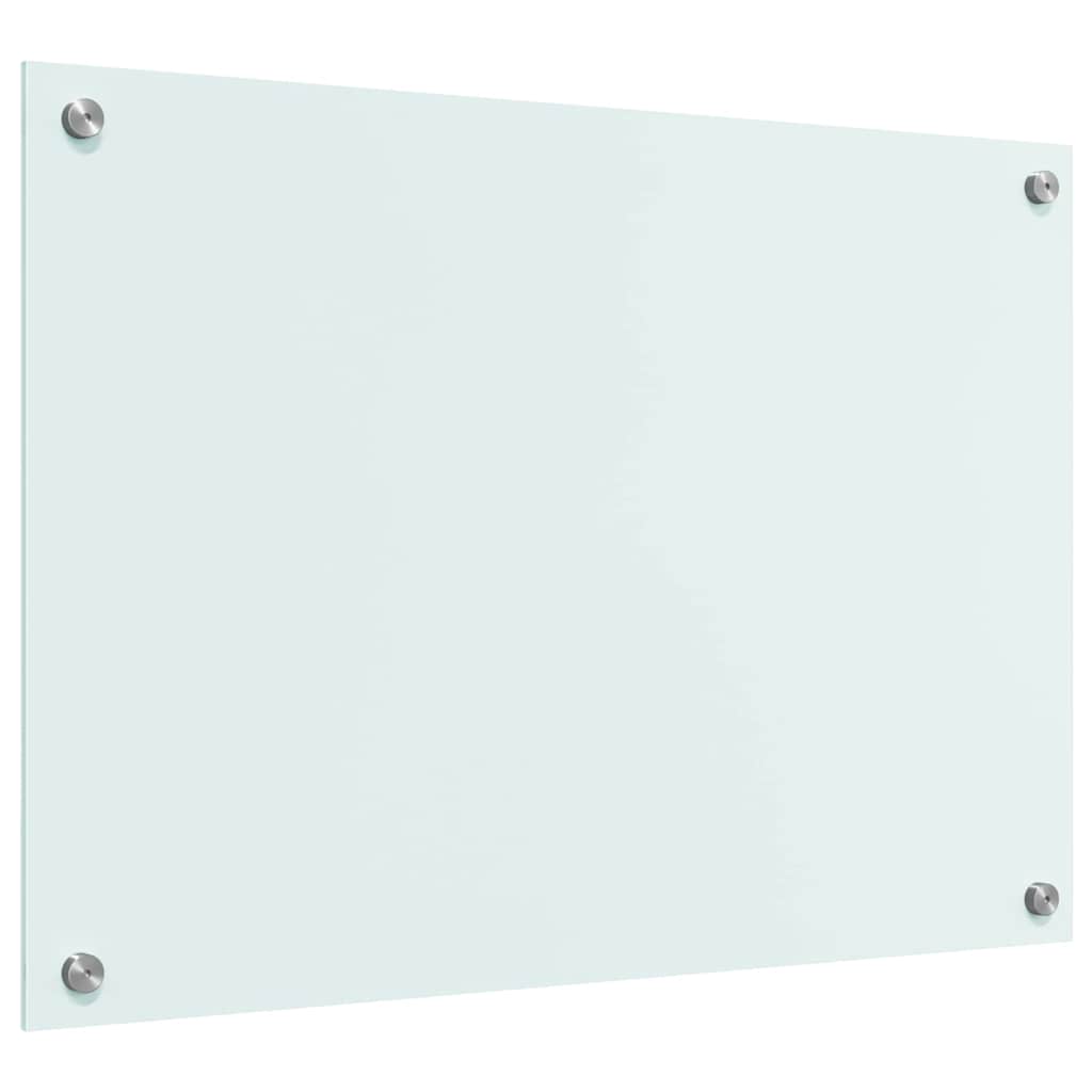 Kitchen Backsplash Milk 70 x 50 cm Tempered Glass