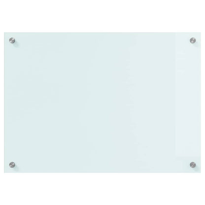 Kitchen Backsplash Milk 70 x 50 cm Tempered Glass