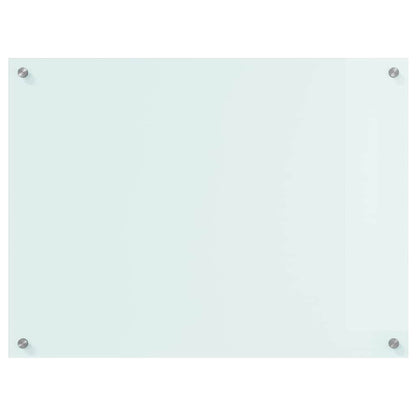 Kitchen Backsplash Milk 80 x 60 cm Tempered Glass