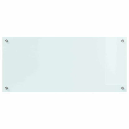 Kitchen Backsplash Milk 90 x 40 cm Tempered Glass