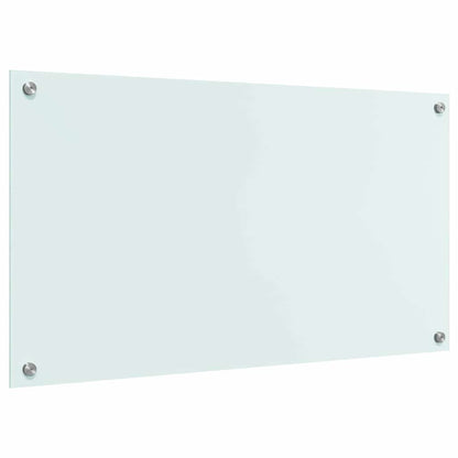 Kitchen Backsplash Milk 90 x 50 cm Tempered Glass