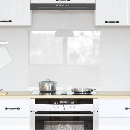 Kitchen Backsplash Transparent 70 x 60 cm Tempered Glass