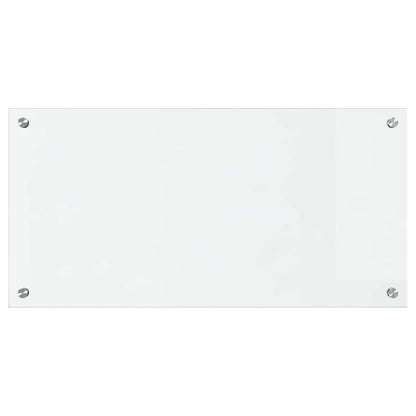 Kitchen Backsplash Transparent 80 x 40 cm Tempered Glass