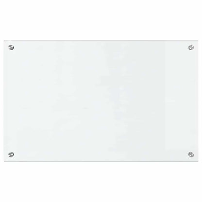 Kitchen Backsplash Transparent 80 x 50 cm Tempered Glass
