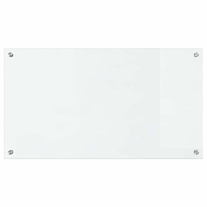 Kitchen Backsplash Transparent 90 x 50 cm Tempered Glass