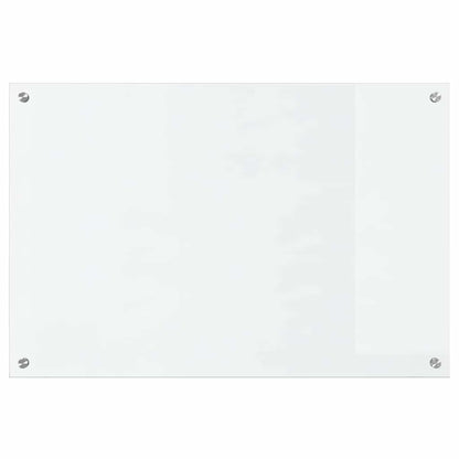 Kitchen Backsplash Transparent 90 x 60 cm Tempered Glass