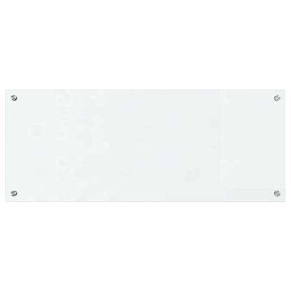 Kitchen Backsplash Transparent 100 x 40 cm Tempered Glass