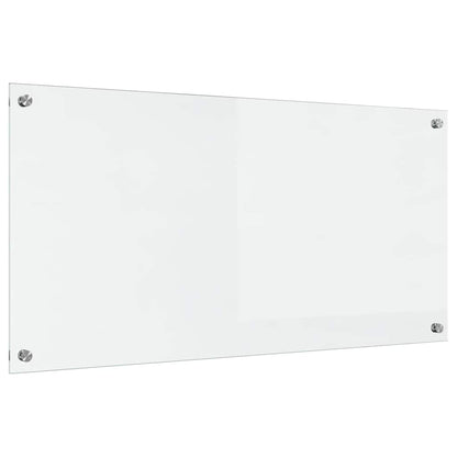 Kitchen Backsplash Transparent 100 x 50 cm Tempered Glass