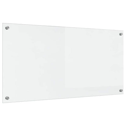 Kitchen Backsplash Transparent 100 x 50 cm Tempered Glass