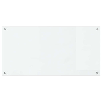 Kitchen Backsplash Transparent 100 x 50 cm Tempered Glass