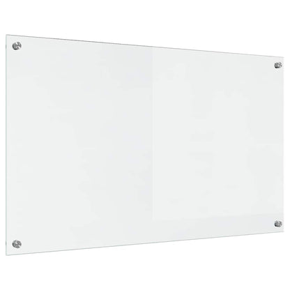 Kitchen Backsplash Transparent 100 x 60 cm Tempered Glass