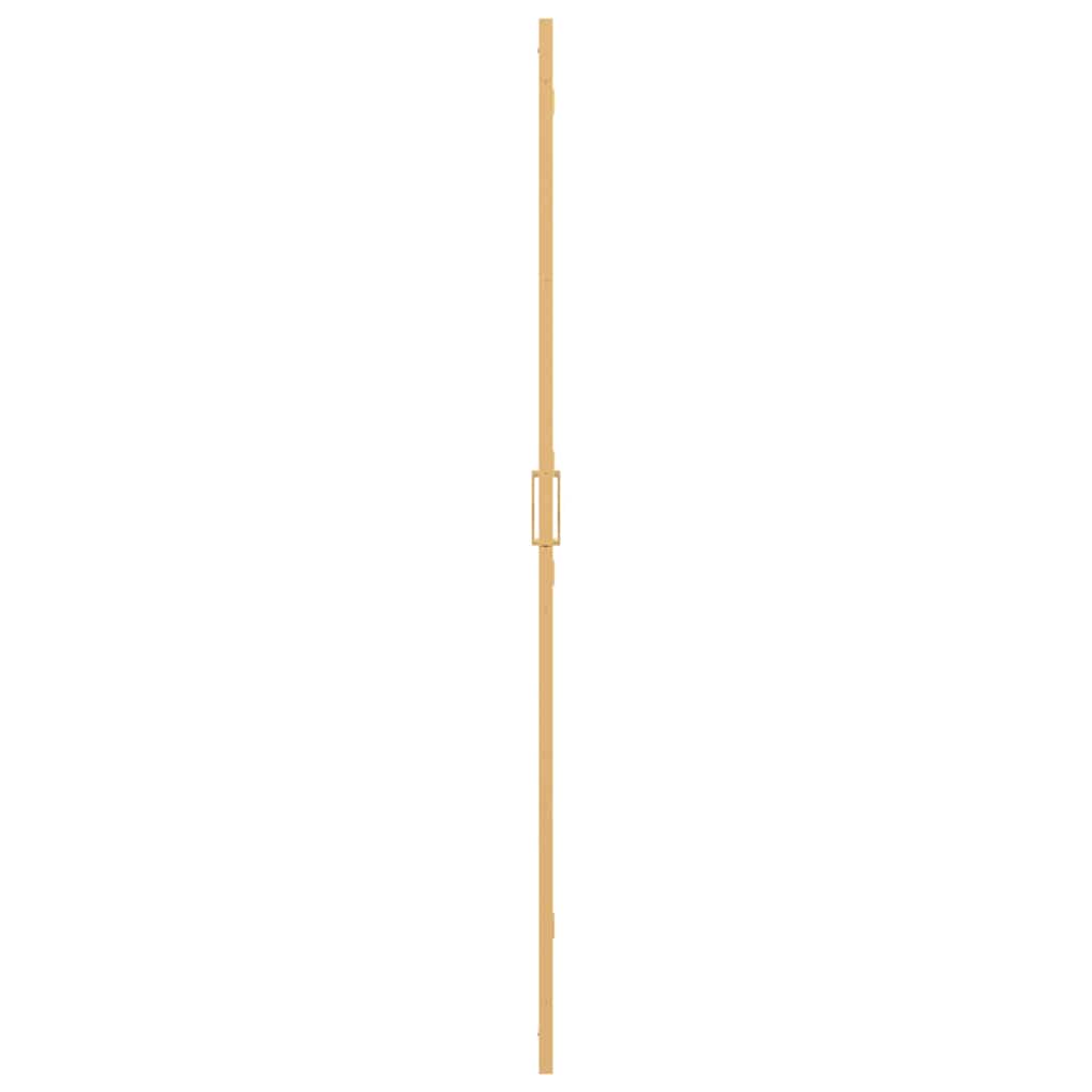 Walk-In Shower Wall Folding Gold 90 x 6.5 x 190 cm