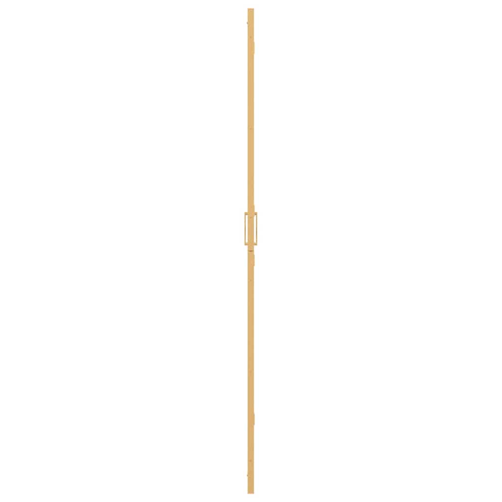 Walk-In Shower Wall Folding Gold 110 x 6.5 x 190 cm