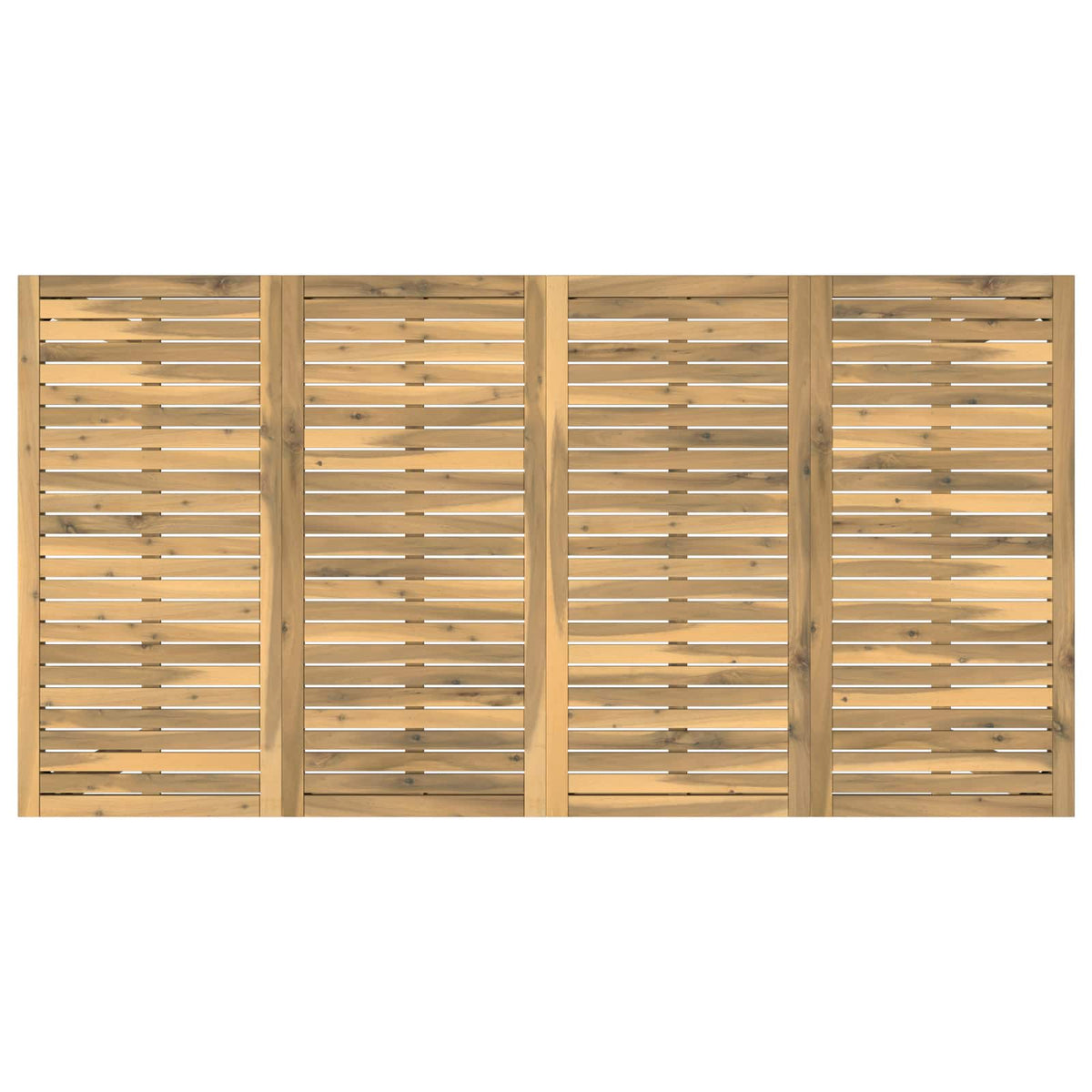 Garden Bar Table White 196 x 100 x 105 cm Solid Acacia Wood