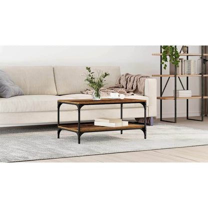 Coffee Table Old Wood 80 x 50 x 40 cm Engineered Wood