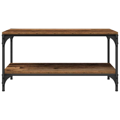 Coffee Table Old Wood 80 x 50 x 40 cm Engineered Wood