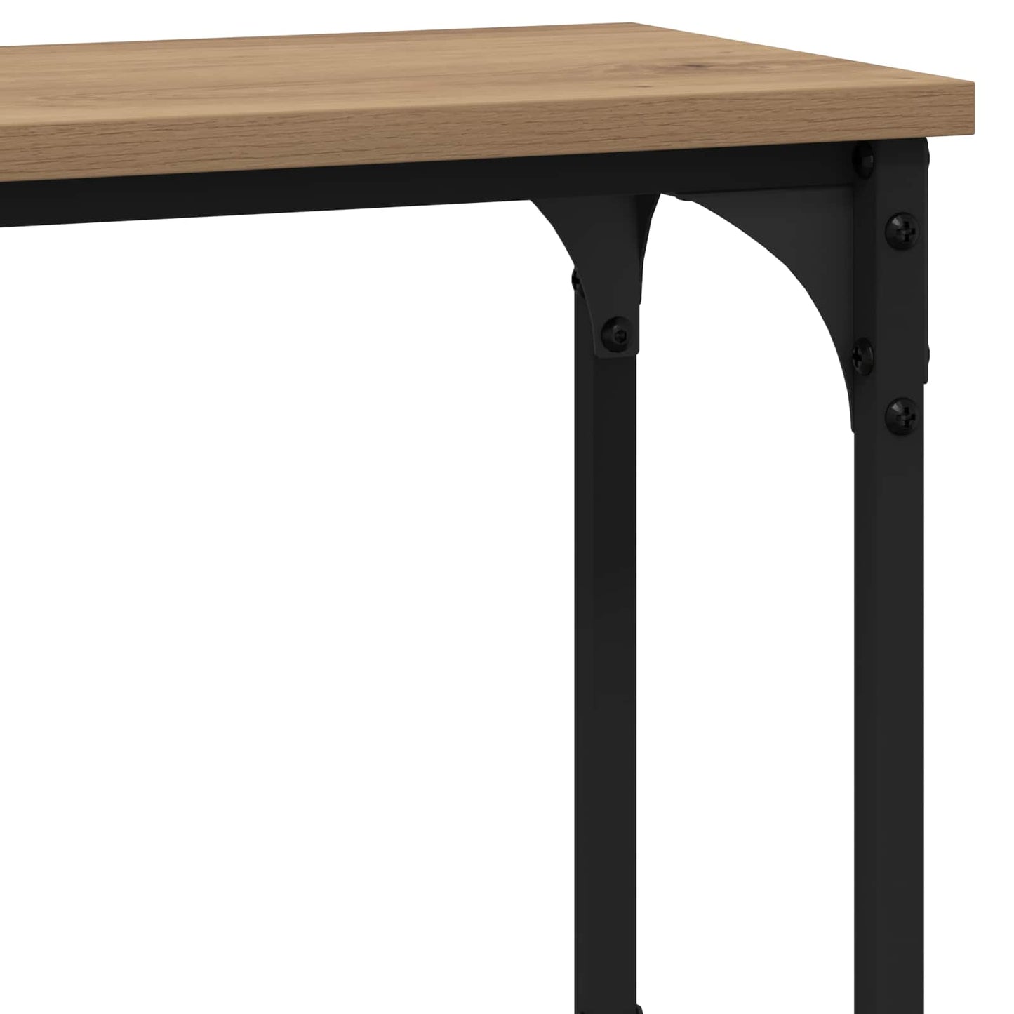 Console Table Artisan Oak 100 x 22.5 x 75 cm Engineered Wood