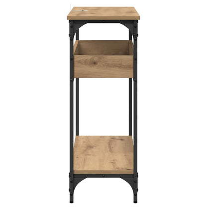 Console Table Artisan oak 100 x 29 x 75 cm Engineered wood