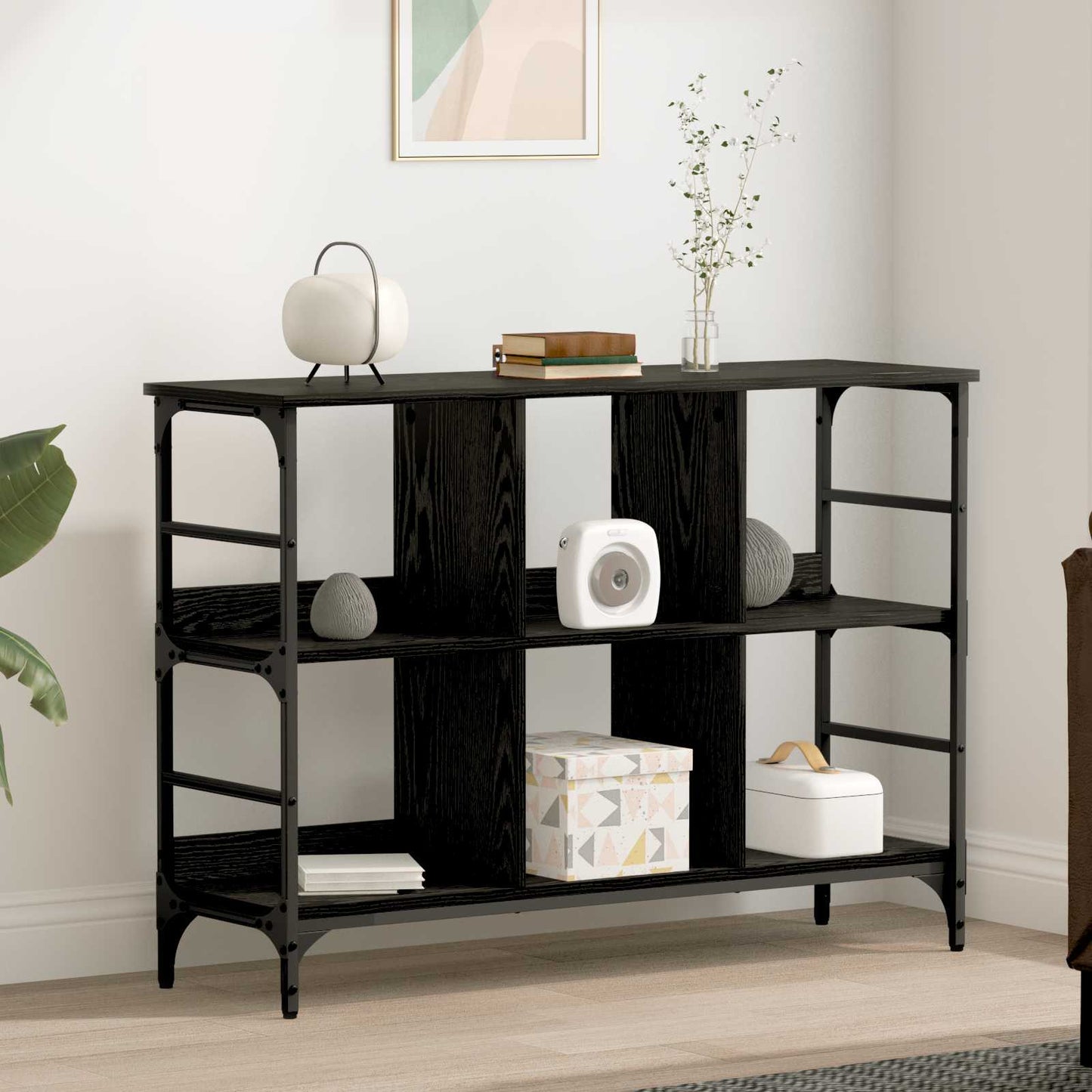 Sideboard Black Oak 102 x 32 x 73.5 cm