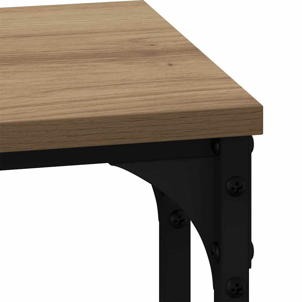 Nesting Coffee Table 3 pcs Artisan oak Engineered wood