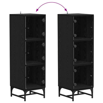 Sideboard Black Oak 35 x 37 x 117 cm