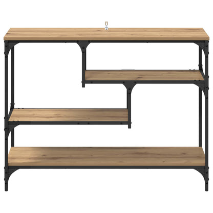 Console Table Artisan Oak 100 x 30 x 75 cm Engineered wood