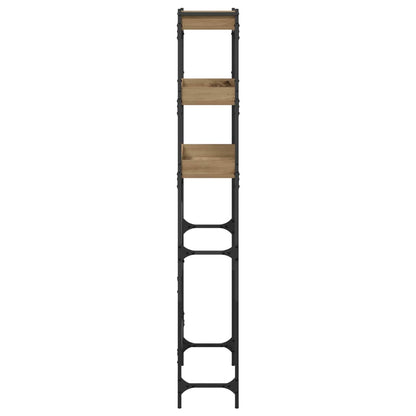 Washing Machine Shelf with Shelf Artisan Oak 67 x 25 x 163 cm