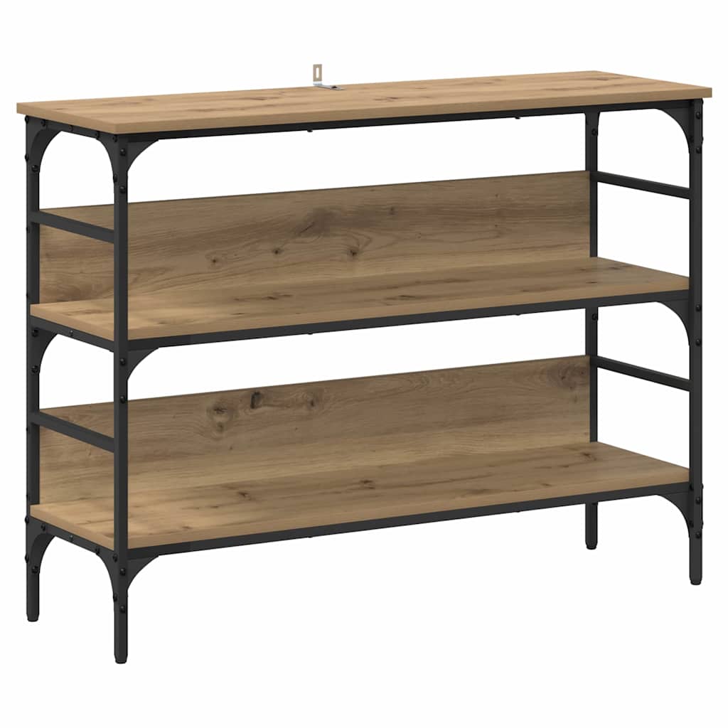 Console Table Artisan oak 100 x 32 x 75 cm Engineered wood