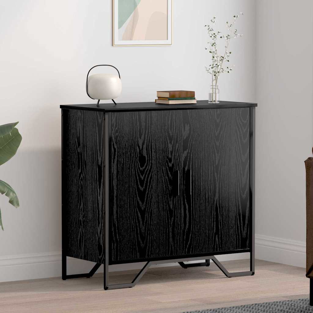 Sideboard Black Oak 78 x 35 x 74.5 cm
