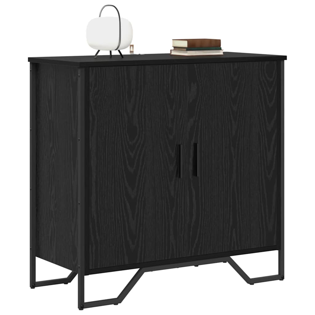 Sideboard Black Oak 78 x 35 x 74.5 cm