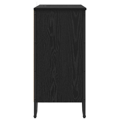 Sideboard Black Oak 78 x 35 x 74.5 cm