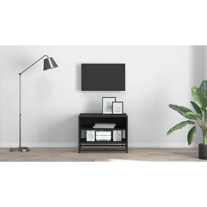 TV Units Black Oak 61 x 40 x 46 cm Engineered wood