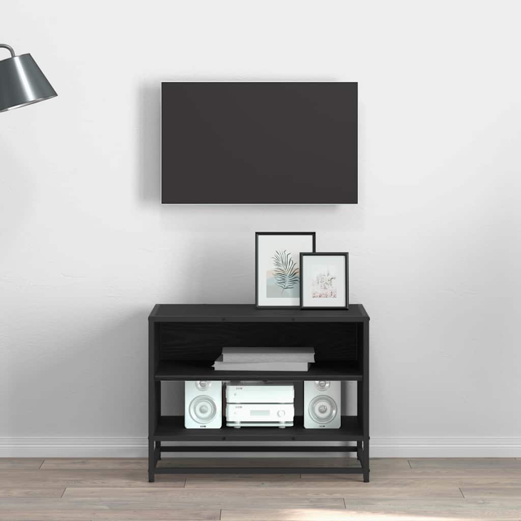 TV Units 61 x 40 x 46 cm Black Oak Engineered wood