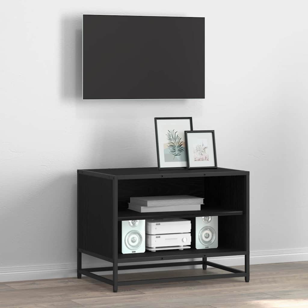 TV Units 61 x 40 x 46 cm Black Oak Engineered wood