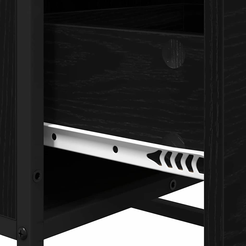 Sideboard Black Oak 35.5 x 35 x76 cm