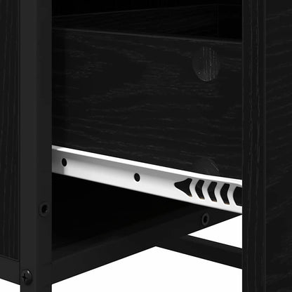 Sideboard Black Oak 35.5 x 35 x76 cm