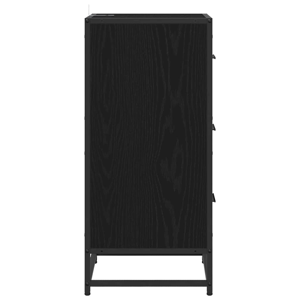 Sideboard Black Oak 35.5 x 35 x76 cm