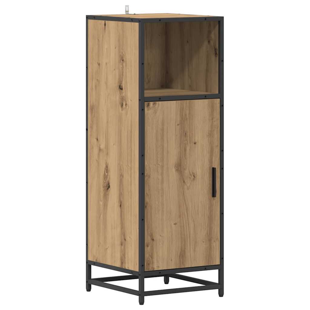 Bathroom Furniture Set with Door Artisan Oak 35 x 37.5 x 100 cm