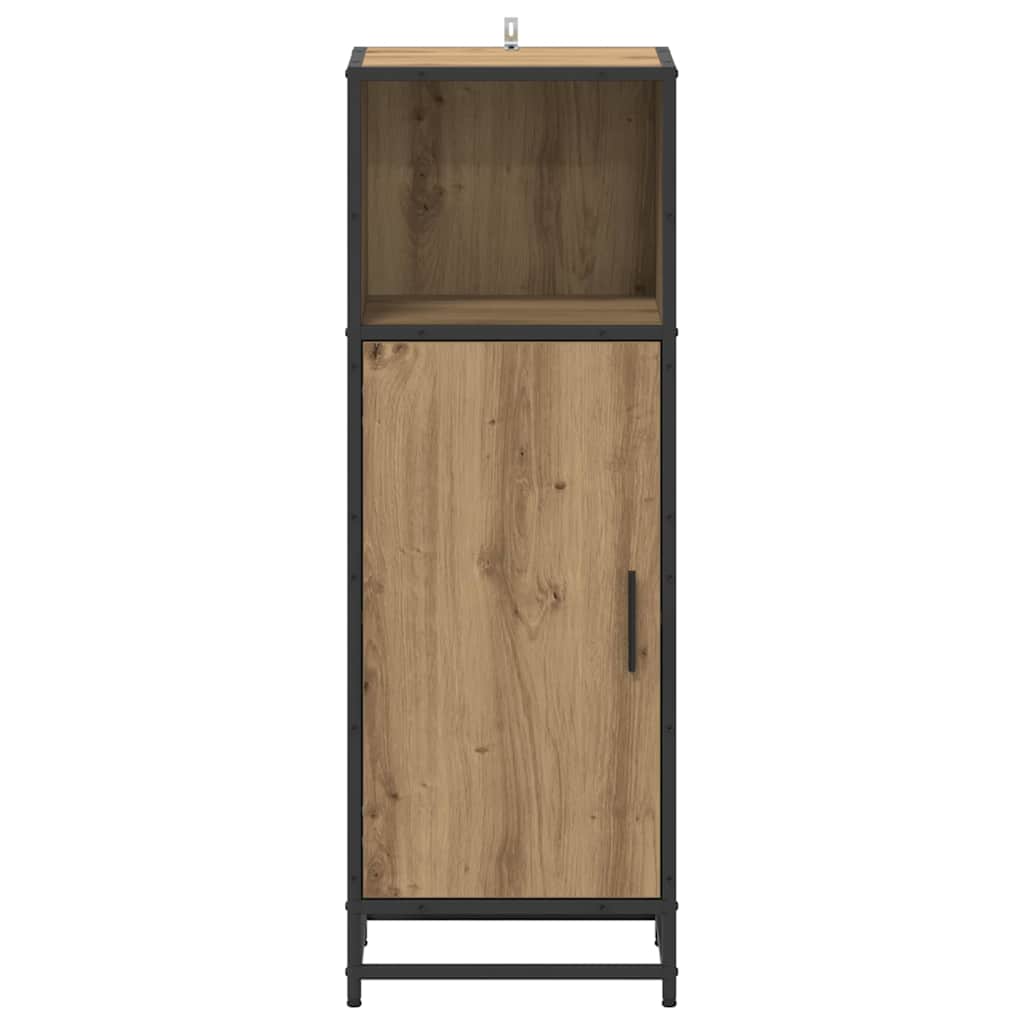 Bathroom Furniture Set with Door Artisan Oak 35 x 37.5 x 100 cm