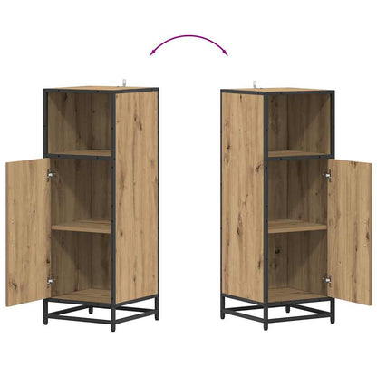 Bathroom Furniture Set with Door Artisan Oak 35 x 37.5 x 100 cm
