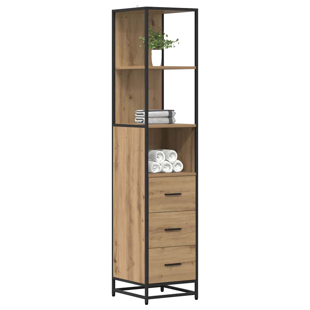 Bathroom Furniture Set Artisan Oak 35 x 37.5 x 166 cm