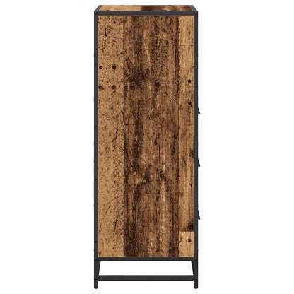 Bathroom Furniture Set with Drawer Old Wood 35 x 37.5 x 100 cm