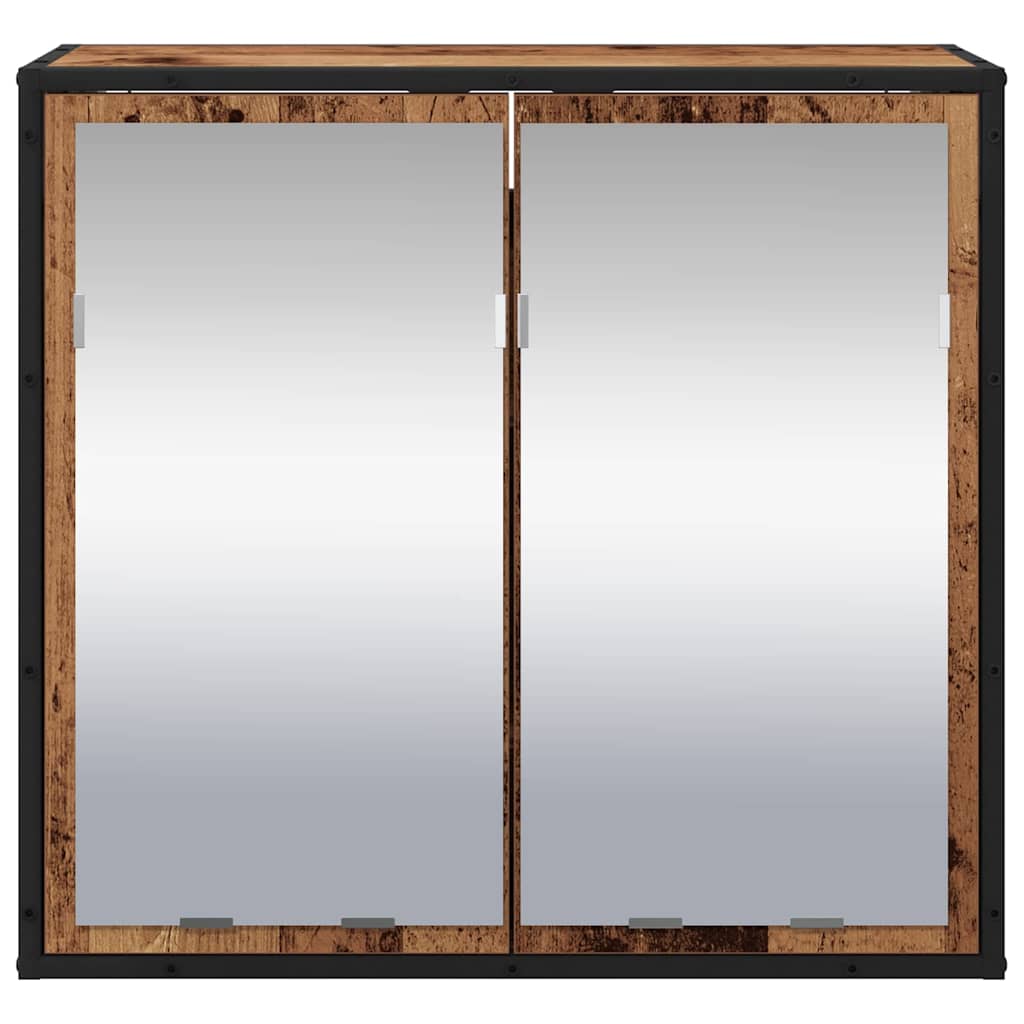 Wall Shelf with Shelf Wall-mounted Old Wood 65 x 20 x 60 cm