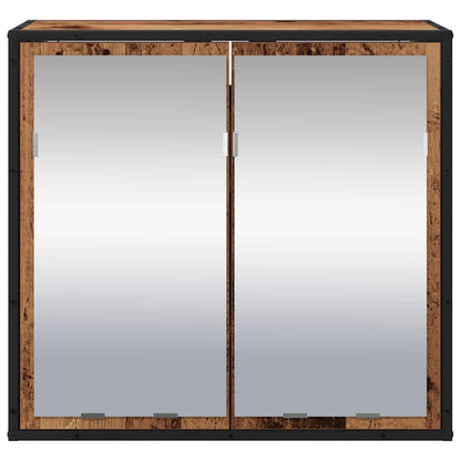 Wall Shelf with Shelf Wall-mounted Old Wood 65 x 20 x 60 cm