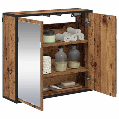 Wall Shelf with Shelf Wall-mounted Old Wood 65 x 20 x 60 cm